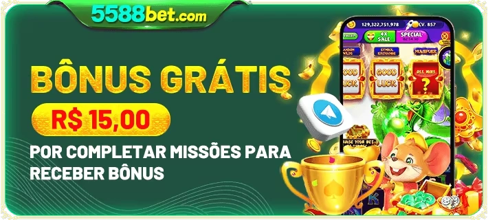 5588bet - Bônus Gratis de R$15,00